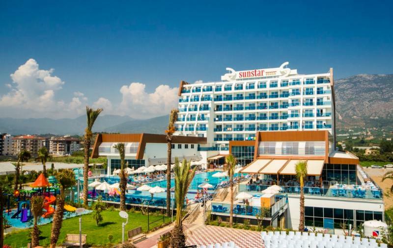 Sunstar Beach Hotel Аланя Екстериор снимка